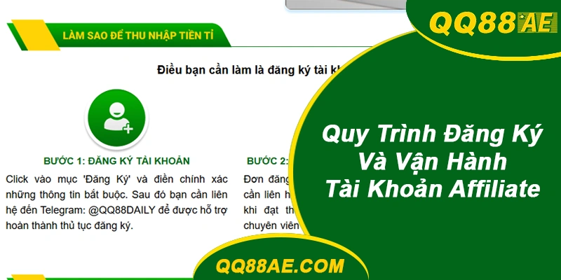 Đăng ký tài khoản Affiliate QQ88