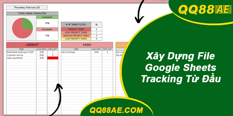File Google Sheets Tracking