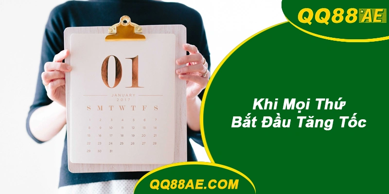 Tháng Thứ Nhất: Khi Mọi Thứ Bắt Đầu Tăng Tốc